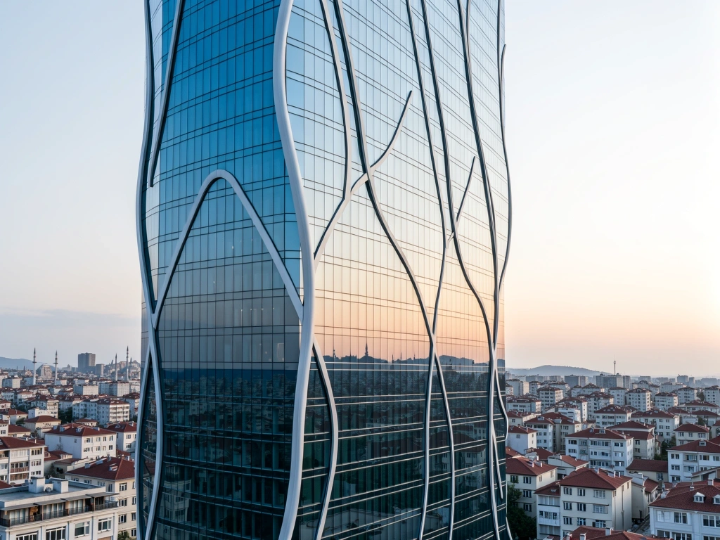Istanbul Financial District View
