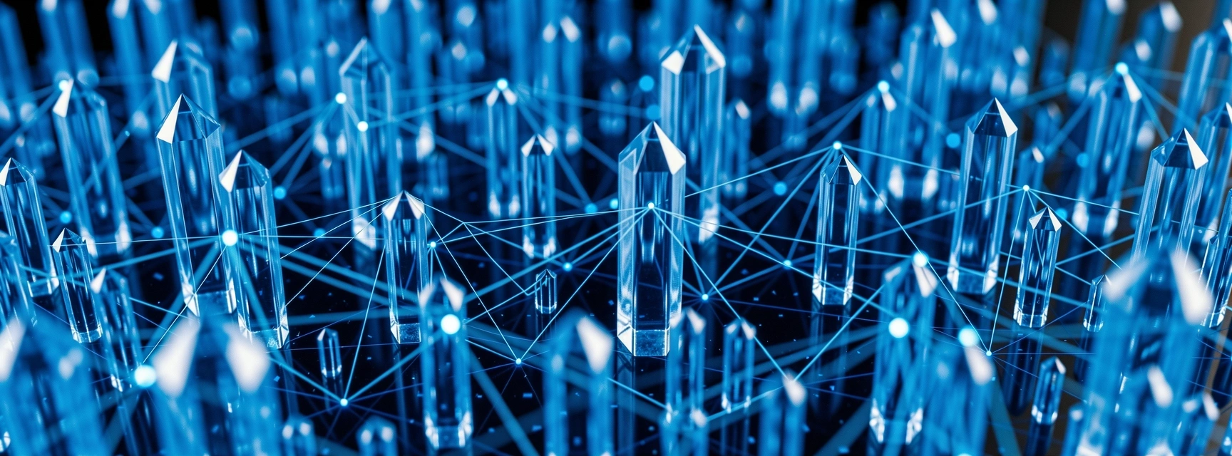 Abstract data intelligence visual