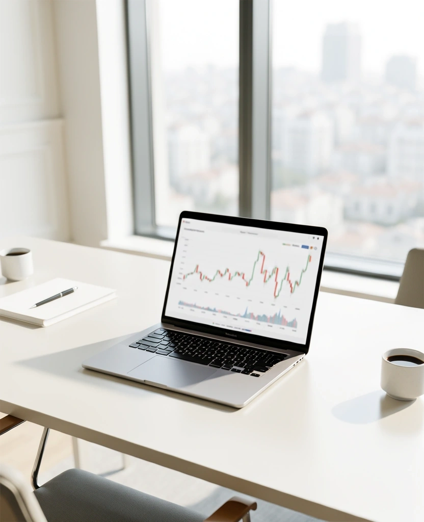 Modern office workspace in Istanbul